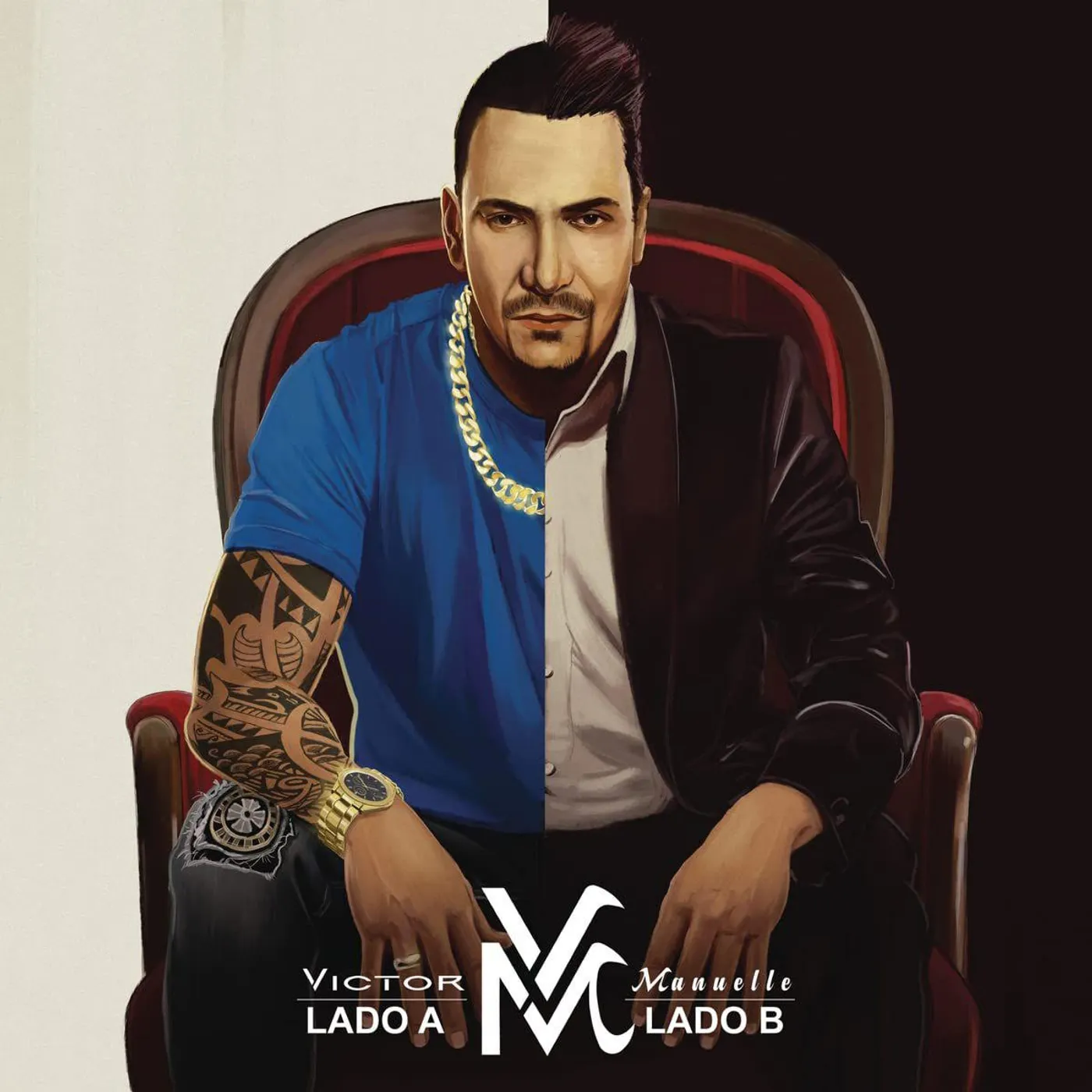 Victor Manuelle LADO A LADO B (140G) Vinyl Record