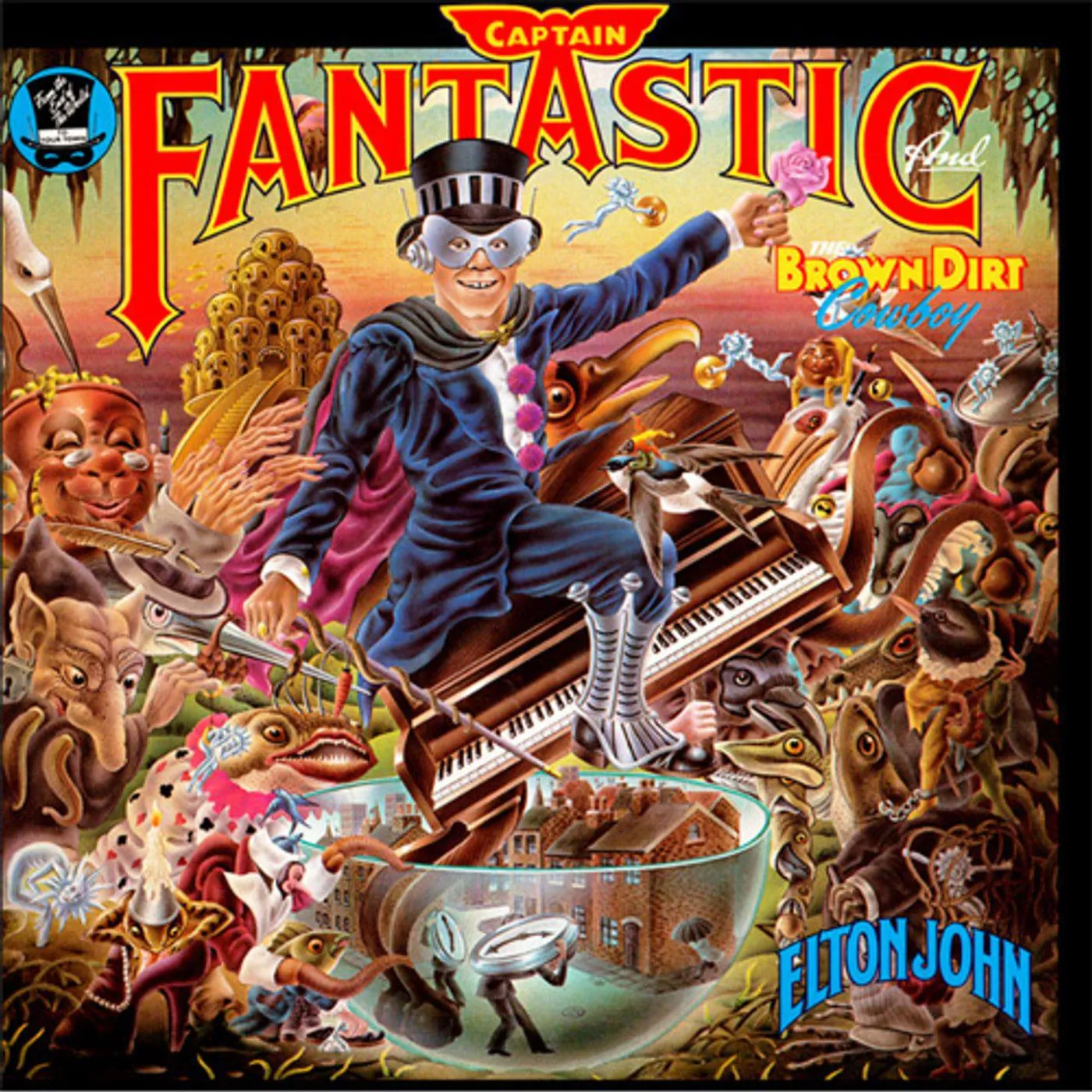 Elton John Captain Fantastic And The Brown Dirt Cowboy Vinyl Record