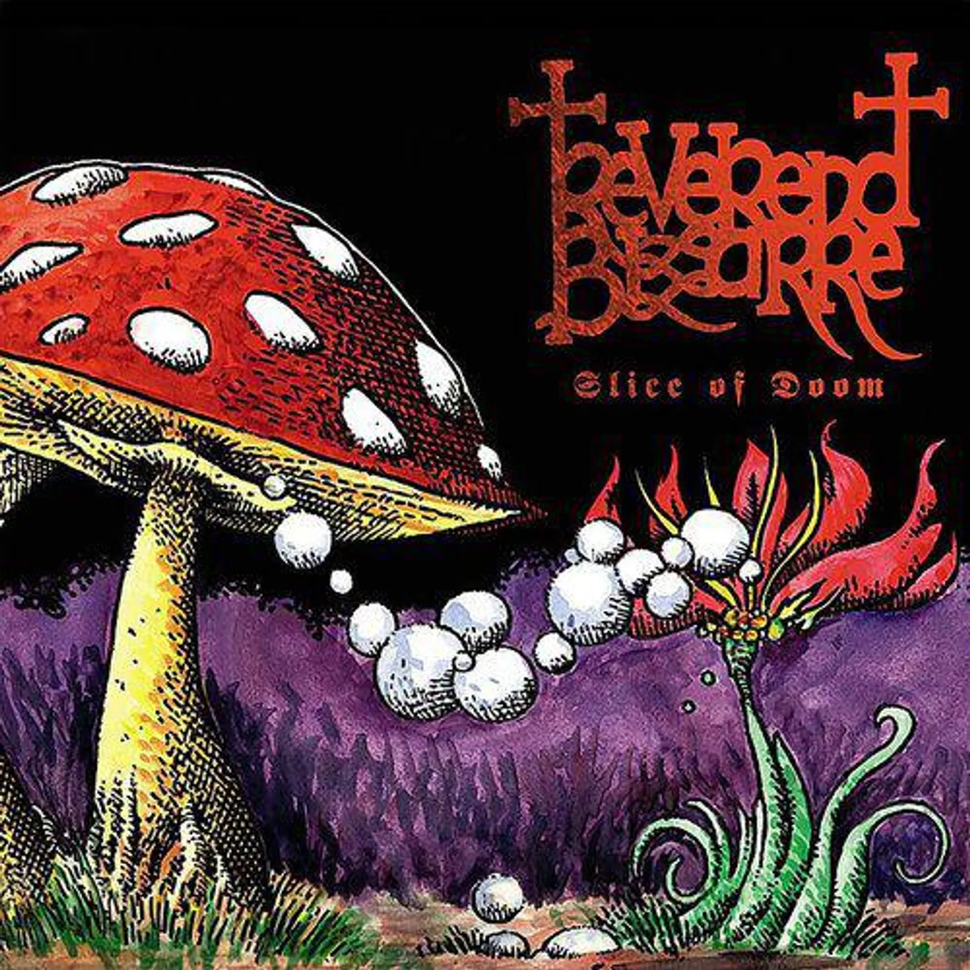 Reverend Bizarre Slice Of Doom (4LP/DVD) Vinyl Record