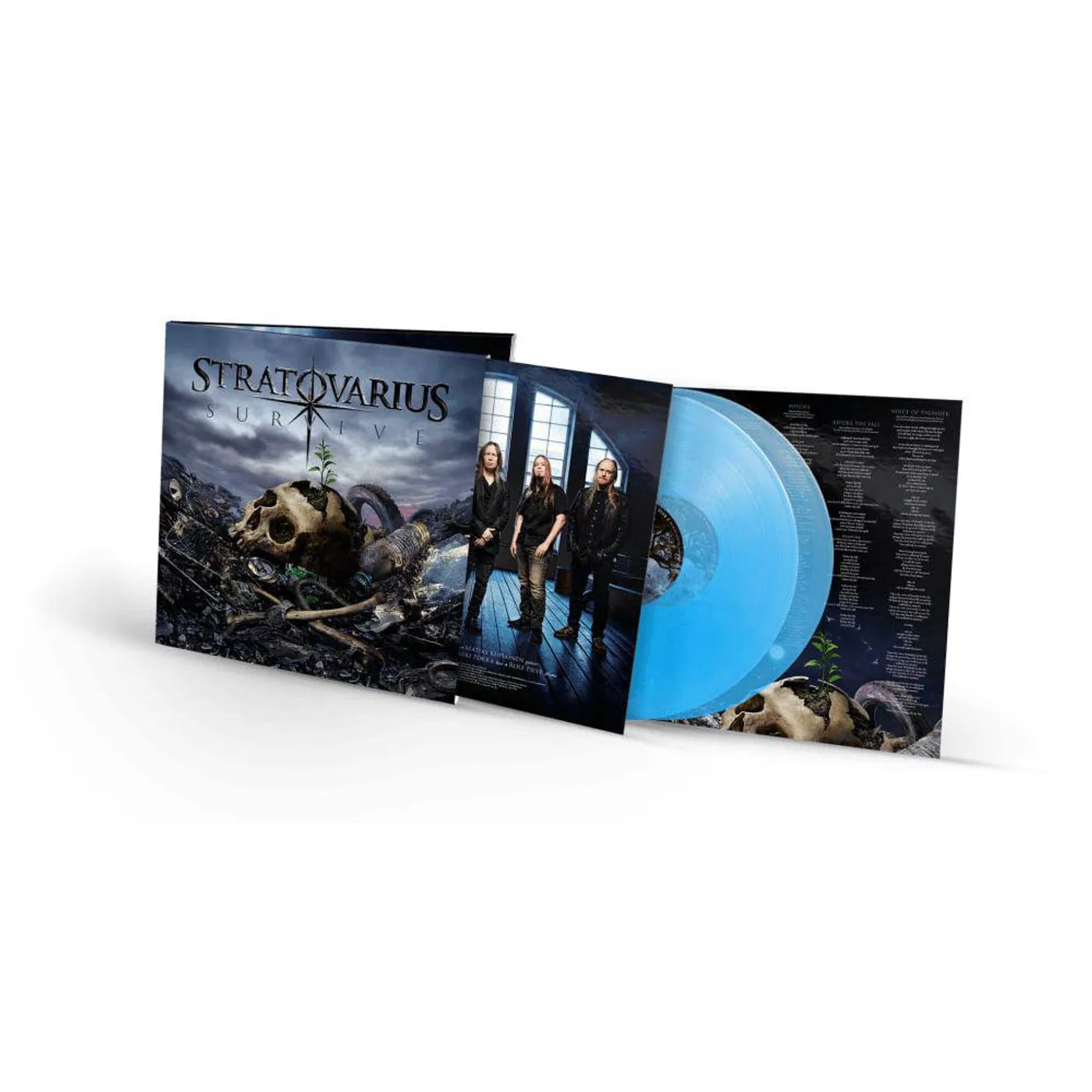 Stratovarius Survive (Limited/blue Curacao Vinyl/2LP) Vinyl Record
