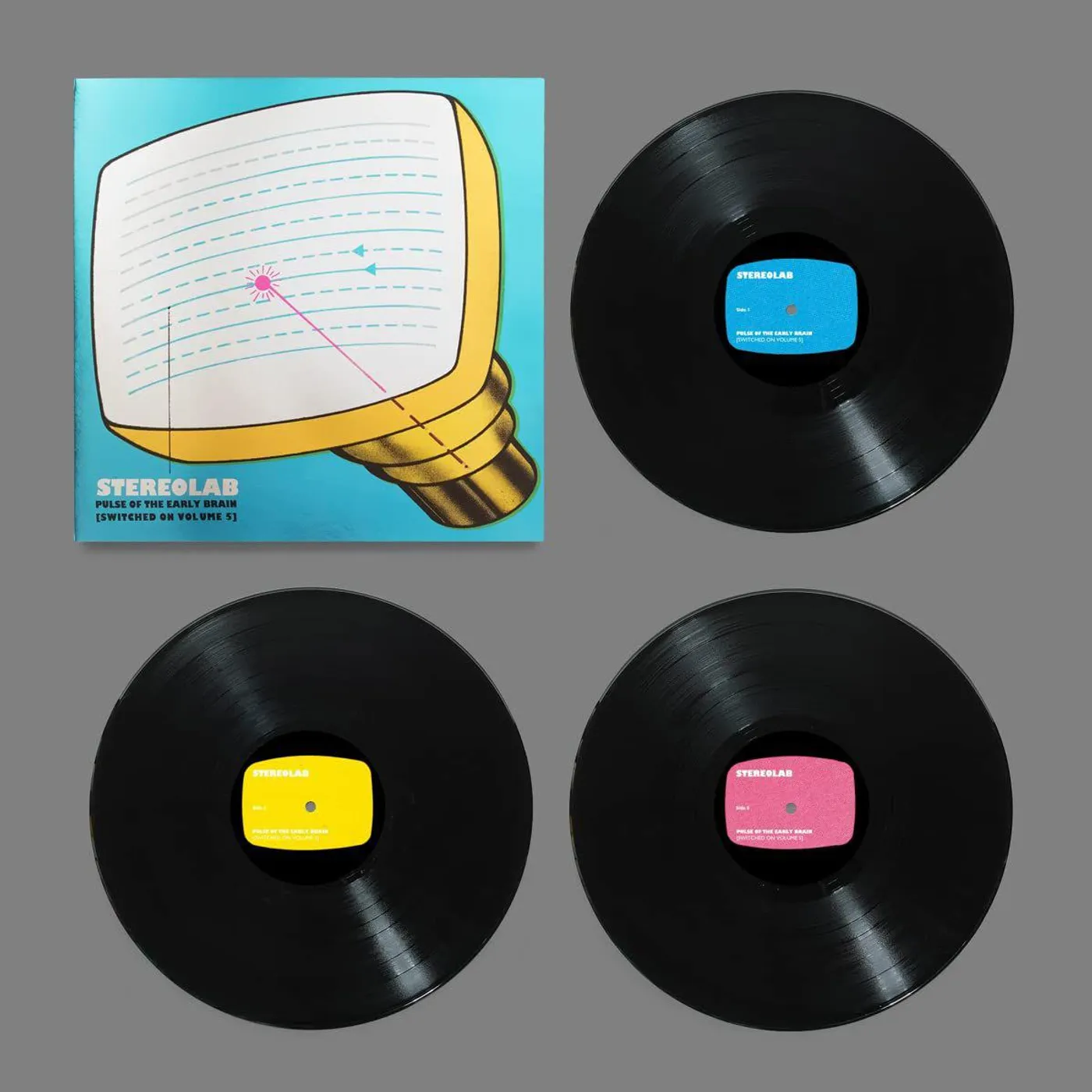 Stereolab Pulse Of The Early Brain (Switched On Volume 5) (Limited Edition/3LP) Vinyl Record