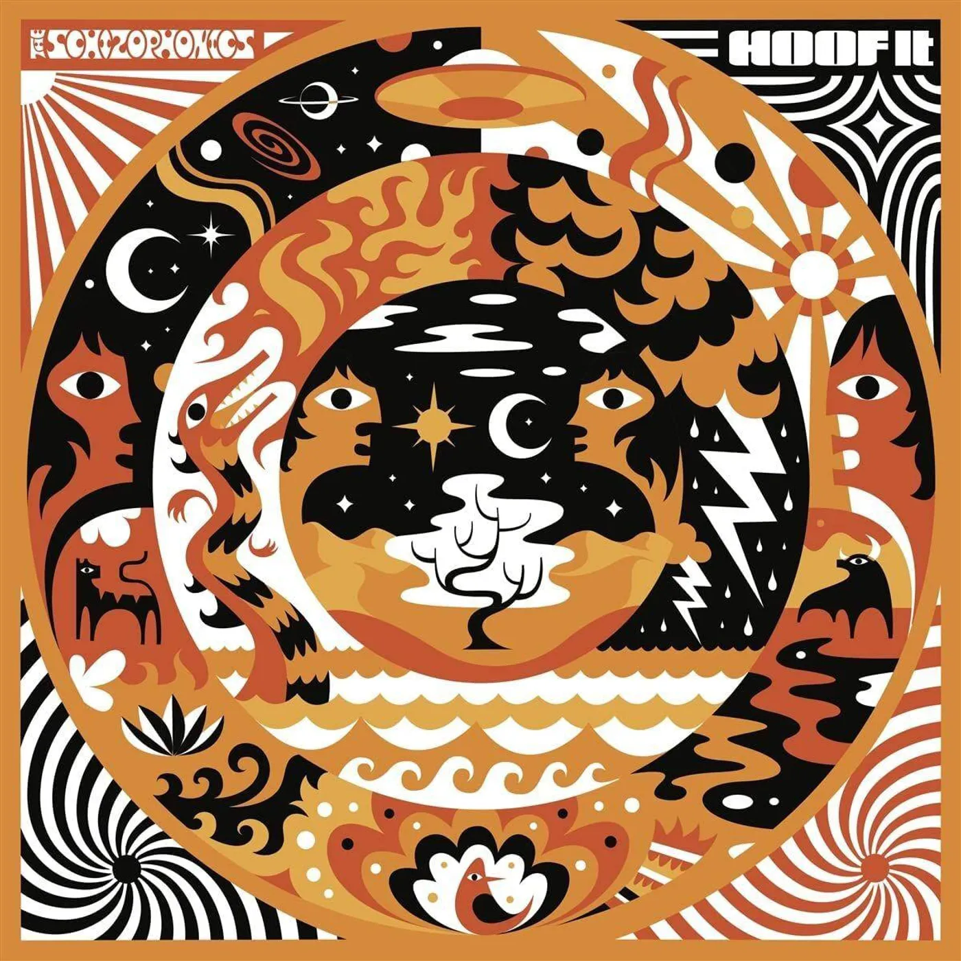 The Schizophonics Hoof It Vinyl Record