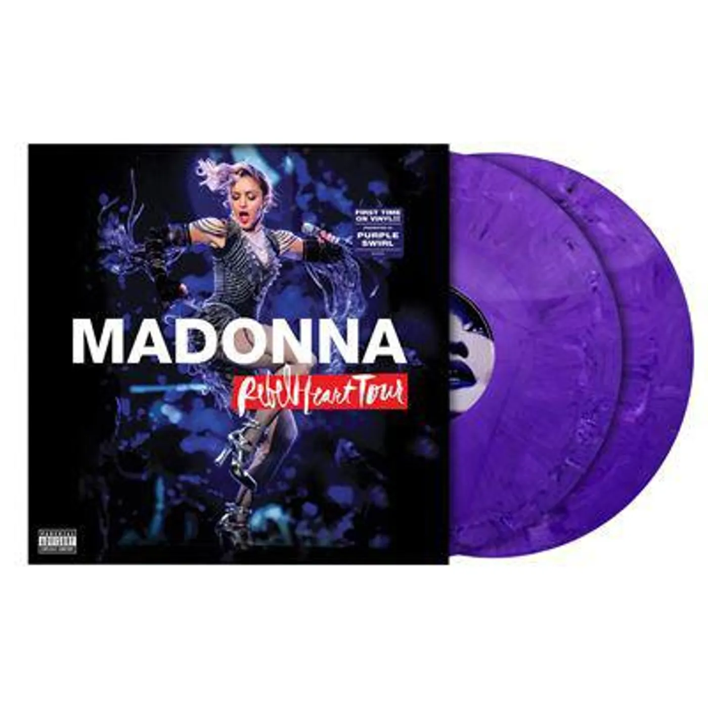 Madonna Rebel Heart Tour (X) (Purple Galaxy Swirl/2LP) Vinyl Record