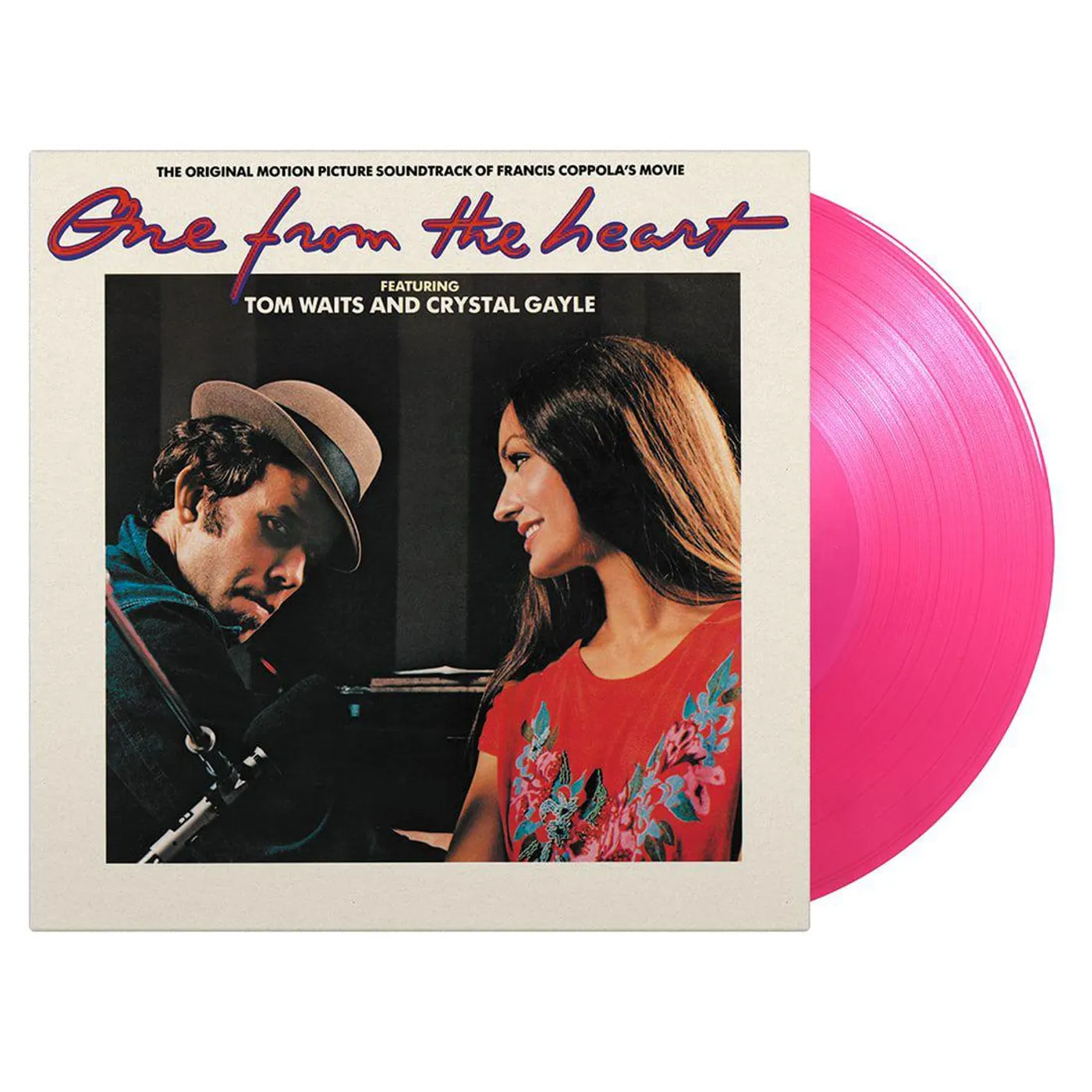 Various Artists  ONE FROM THE HEART Original Soundtrack (TOM WAITS & CRYSTAL GAYLE) (TRANSLUCENT PINK VINYL/180G) Vinyl Record