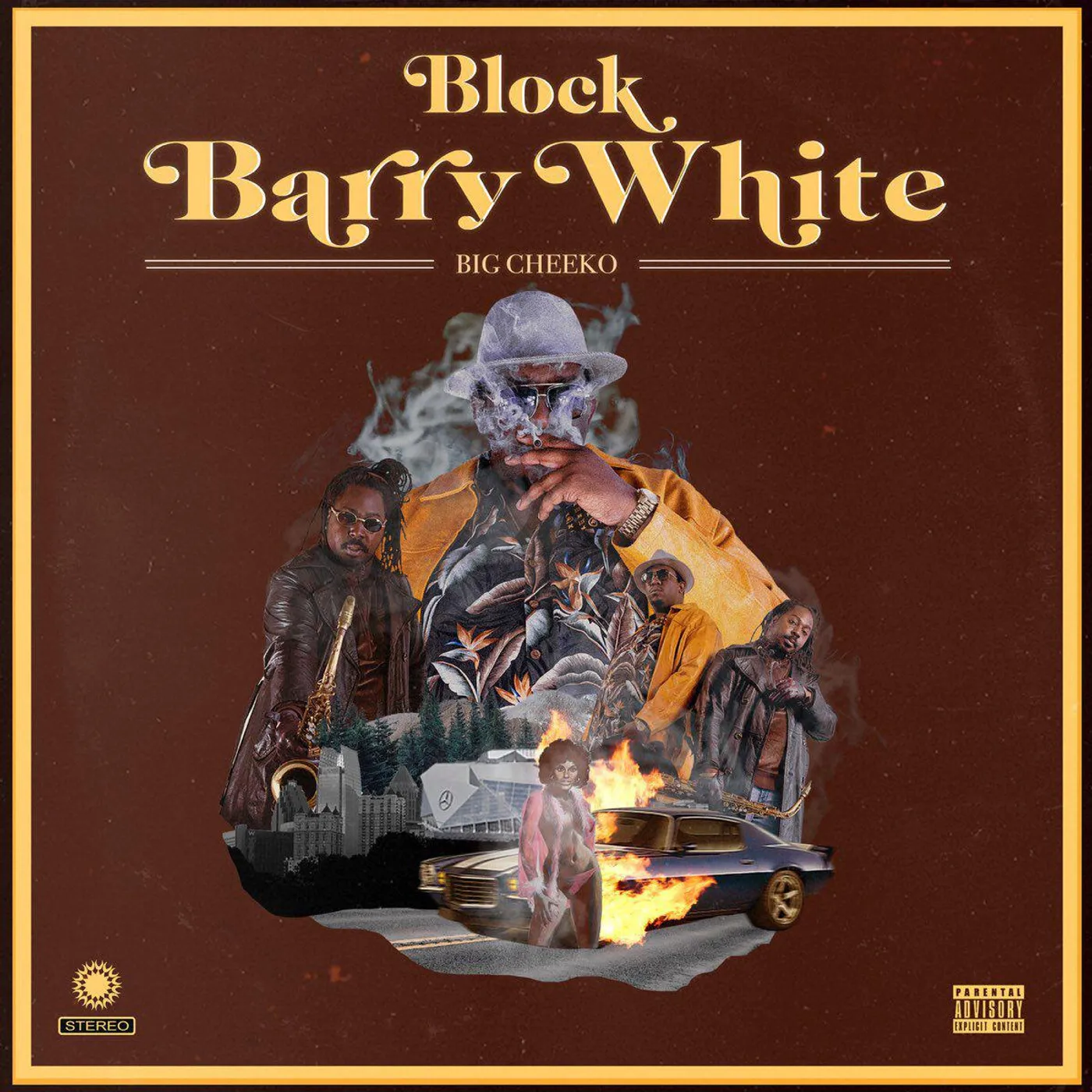 Big Cheeko Block Barry White Vinyl Record