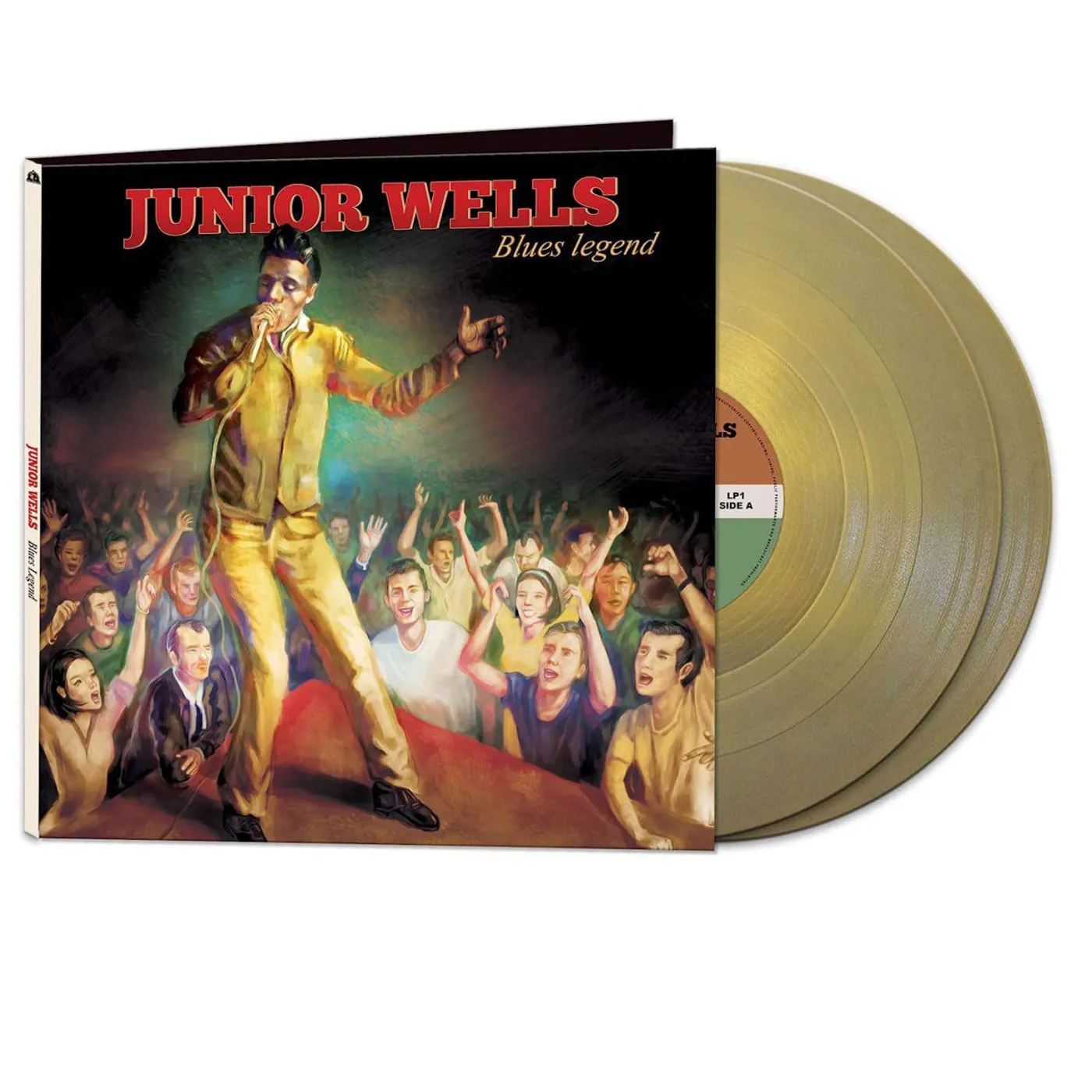 Junior Wells BLUES LEGEND (GOLD VINYL) Vinyl Record