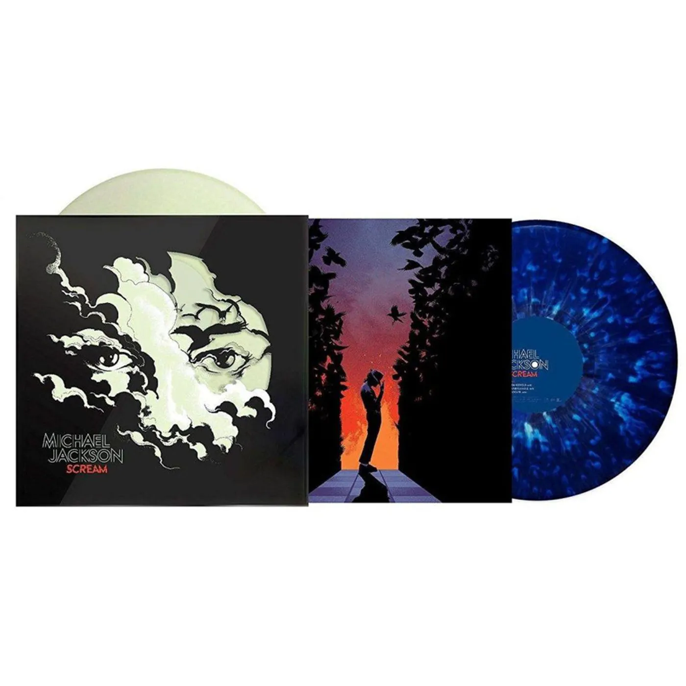 Michael Jackson Scream (2LP) (Glow In The Dark) Vinyl Record