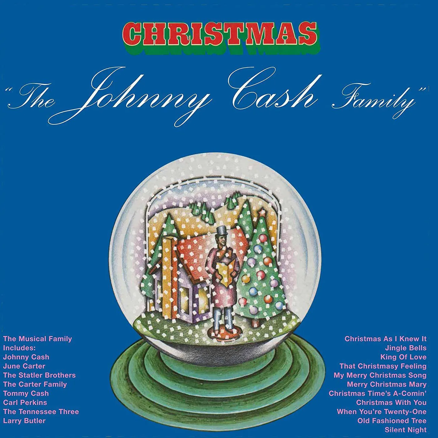 Johnny Cash CHRISTMAS (180G/CHRISTMAS RED VINYL) Vinyl Record