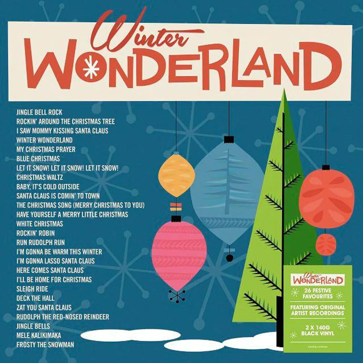 Various Artists  Winter Wonderland (140g / 2 LP) Vinyl Record