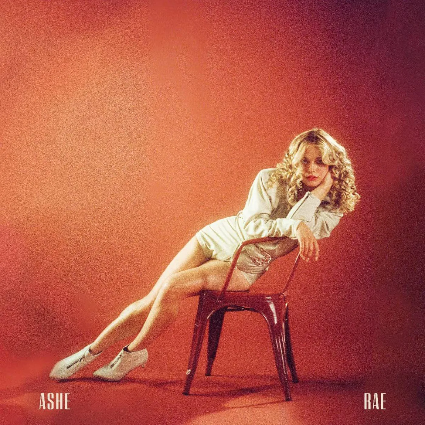 Ashe Rae (Grape & White Splatter Colored) Vinyl Record