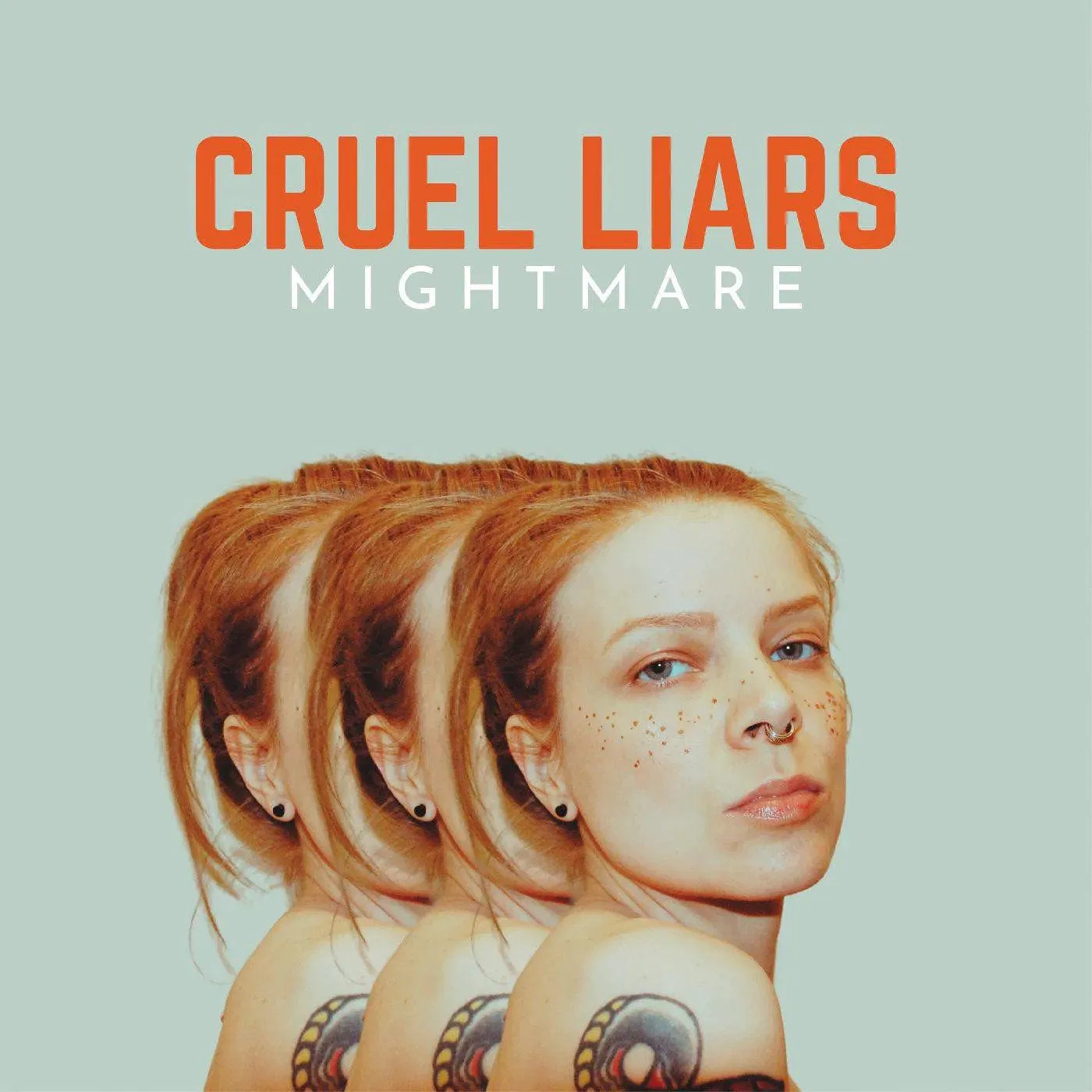 Mightmare CRUEL LIARS (TAN VINYL) (I) Vinyl Record