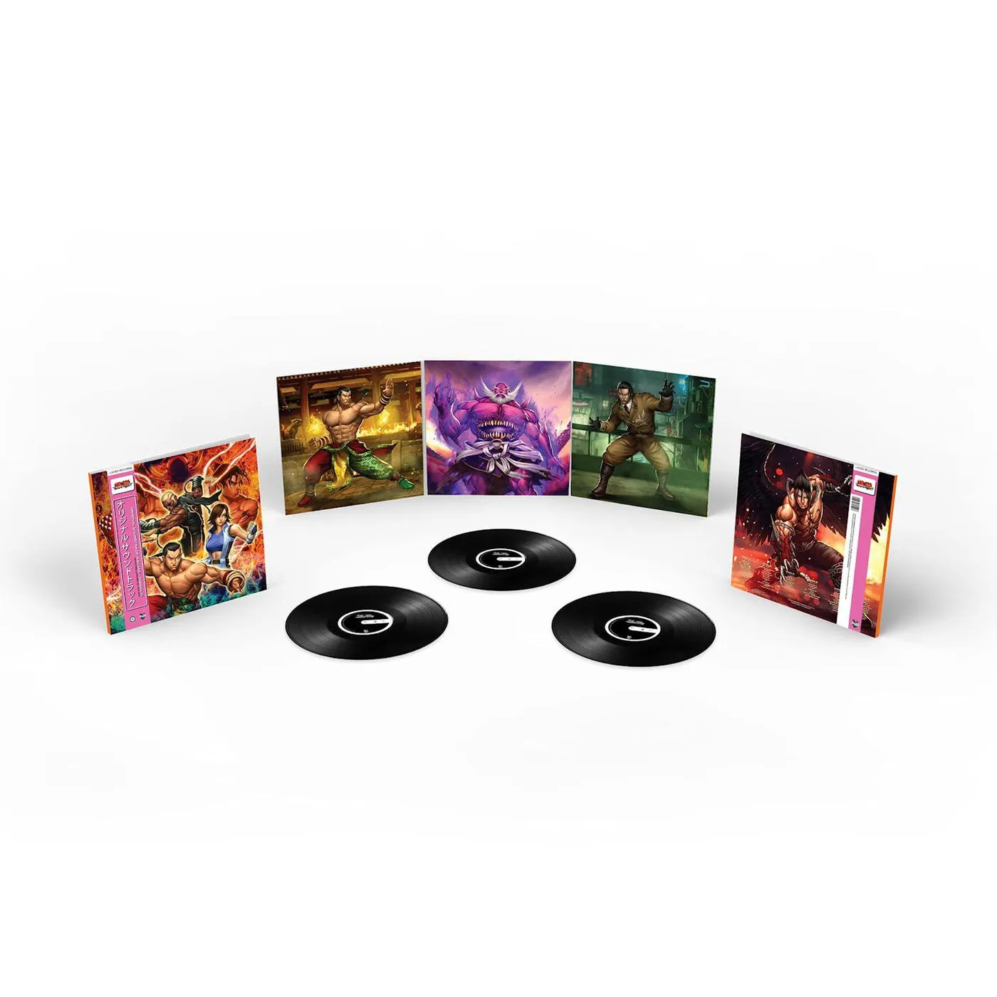 Namco Sounds TEKKEN 5 Original Soundtrack (3LP) Vinyl Record