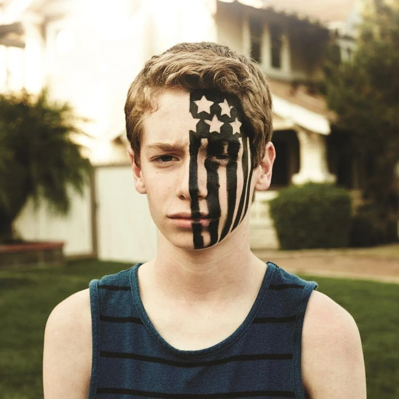Fall Out Boy AMERICAN BEAUTY/AMERICAN PSYCHO (BLACK/WHITE SWIRL VINYL) Vinyl Record