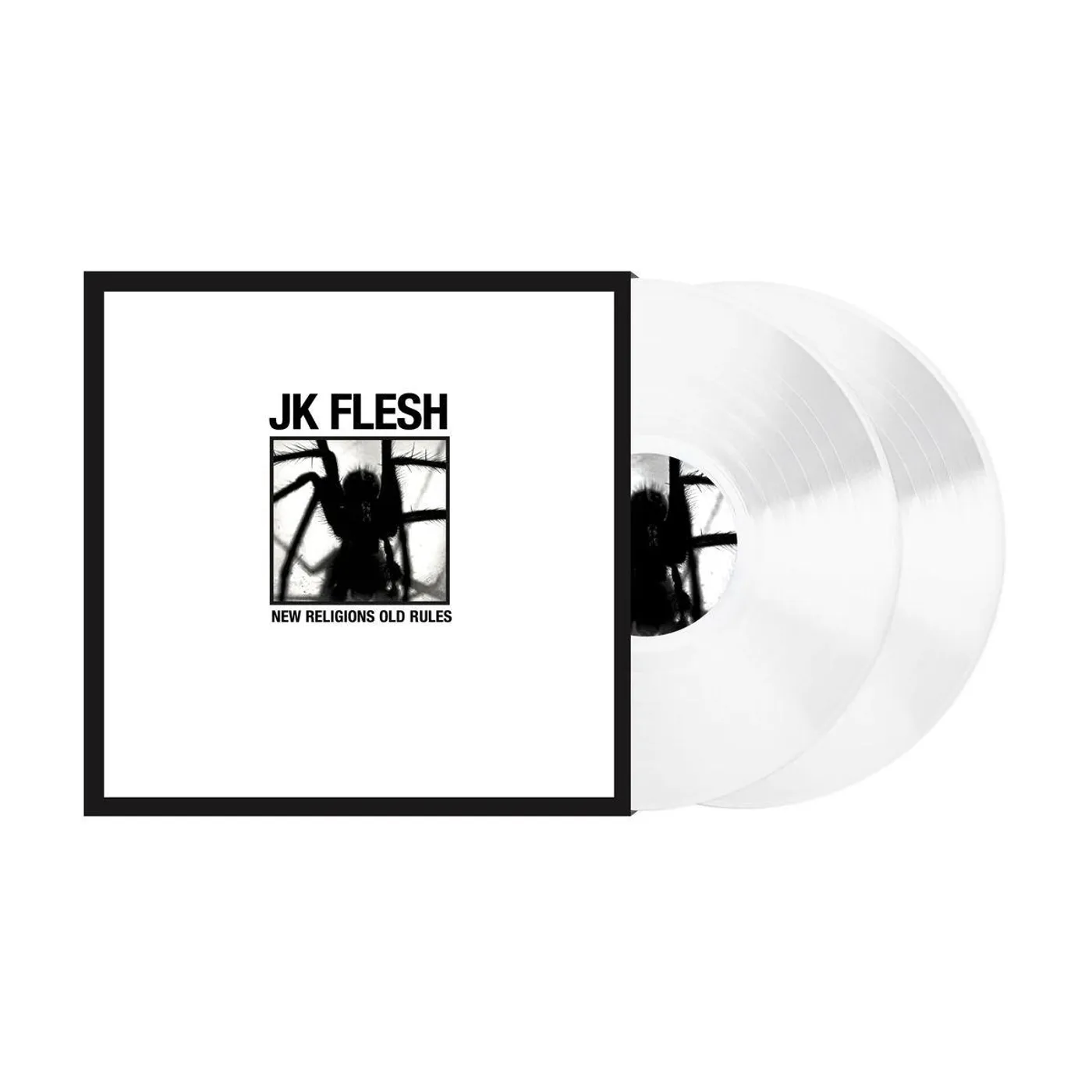 JK Flesh New Religions Old Rules (White) Vinyl Record