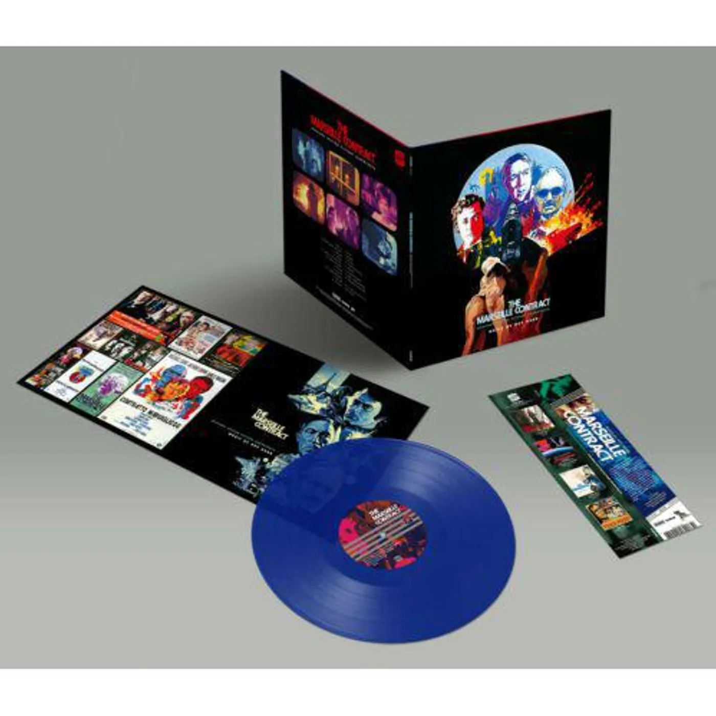 Roy Budd Marseille Contract Original Soundtrack (180g/Blue) Vinyl Record