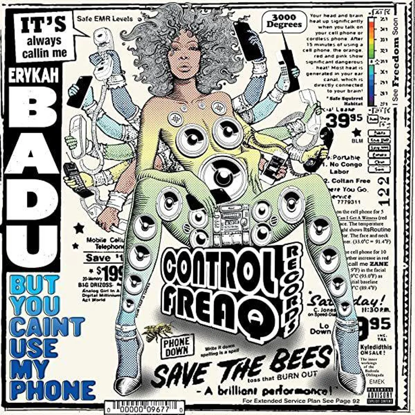 Erykah Badu But You Caint Use My Phone (Purple) Vinyl Record