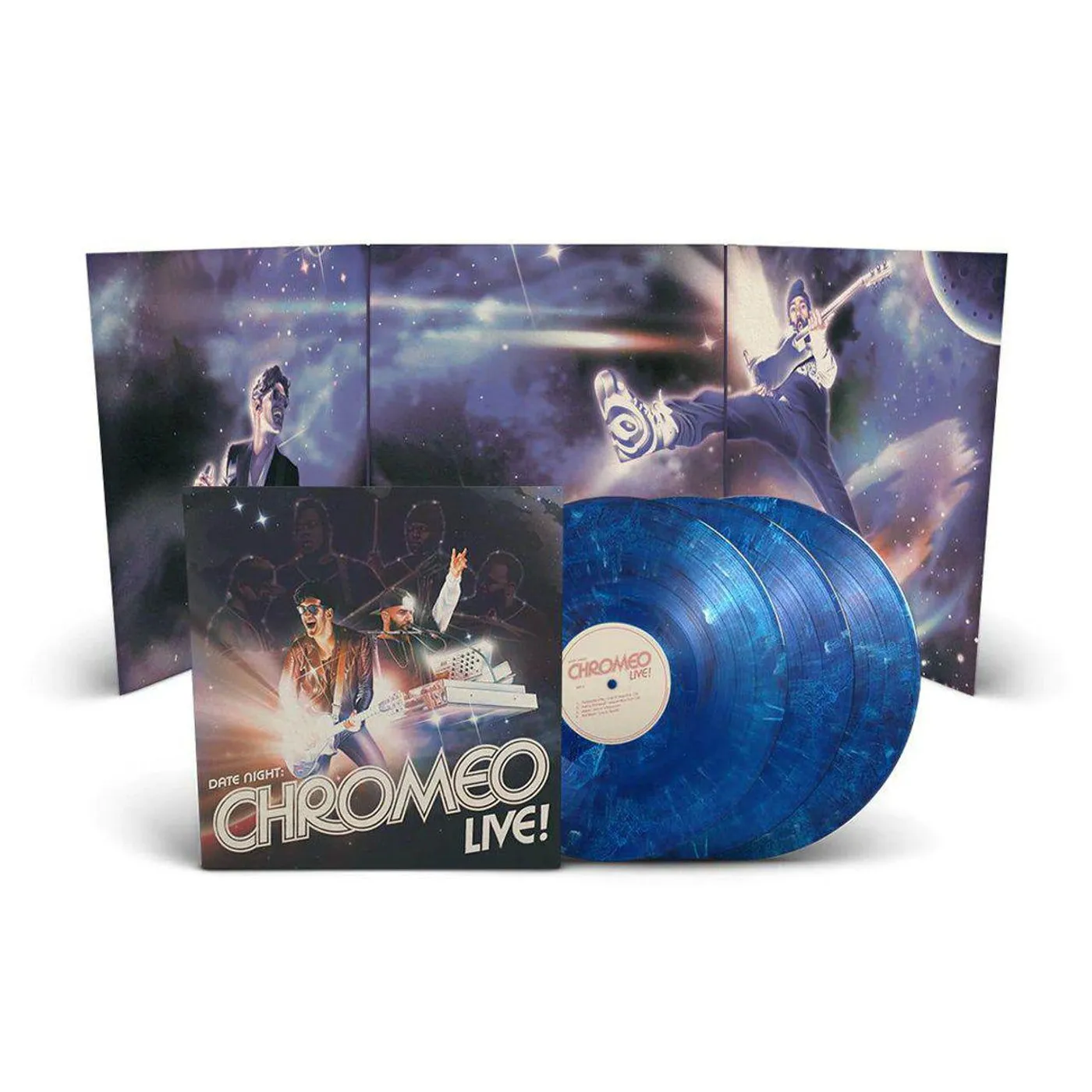 Date Night: Chromeo Live (Blue Oceania/140g/3LP) Vinyl Record