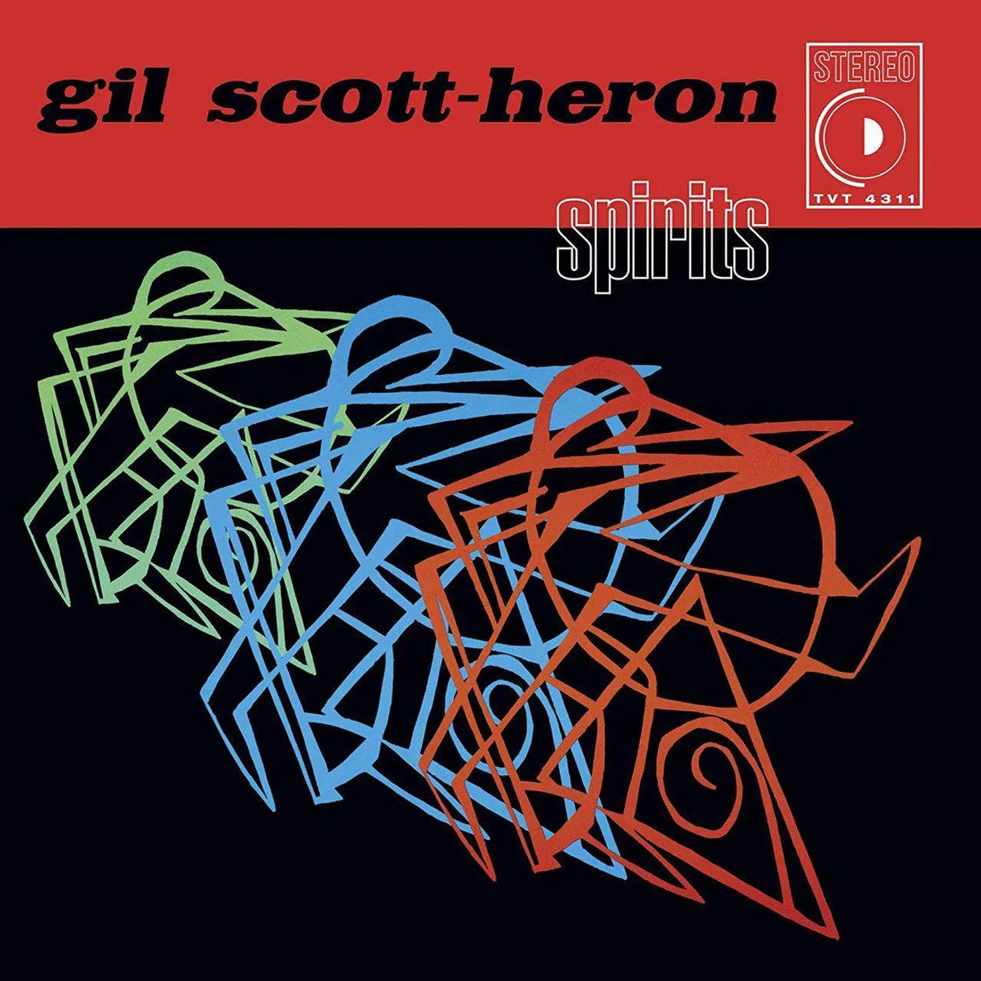 Gil Scott-Heron Spirits (Red) Vinyl Record