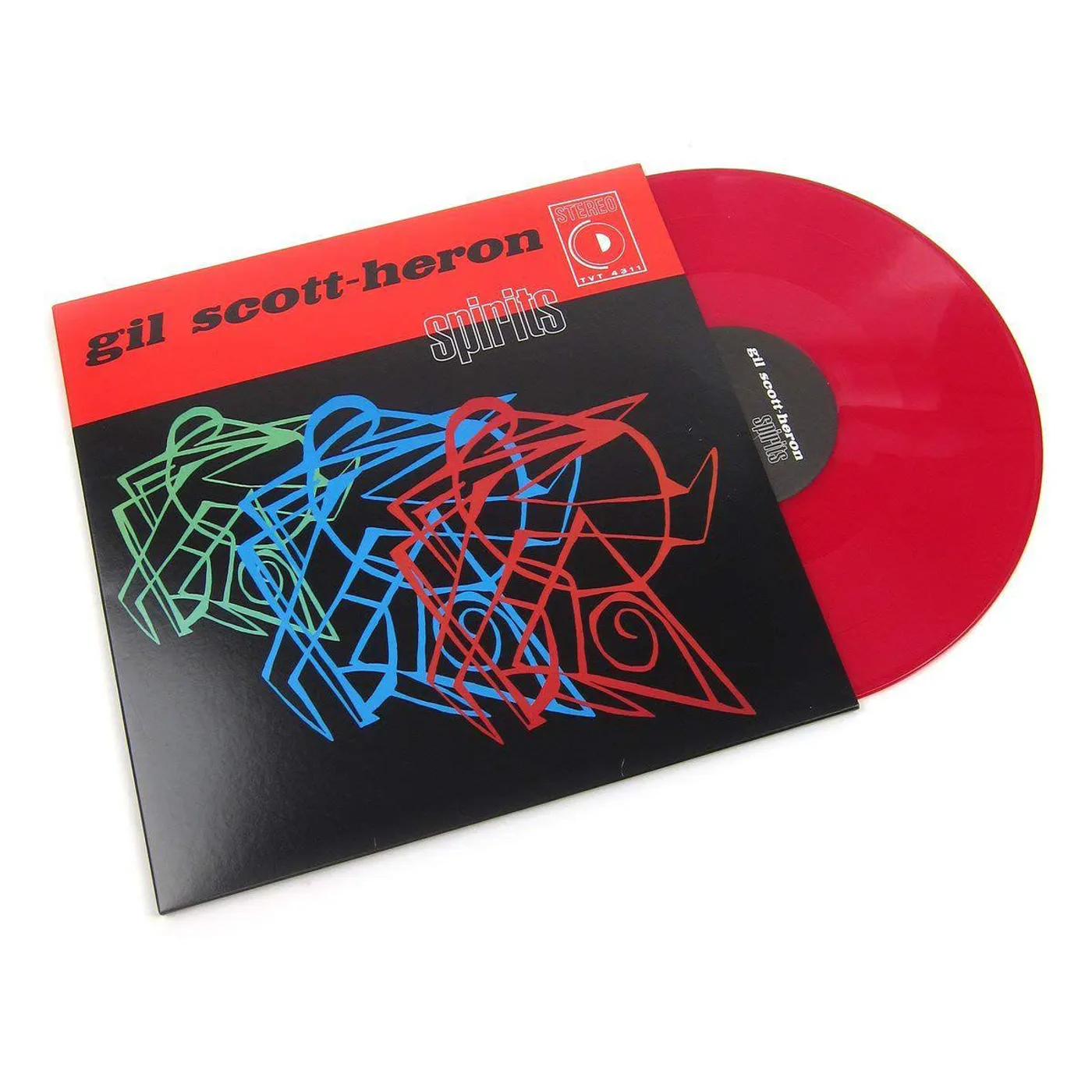Gil Scott-Heron Spirits (Red) Vinyl Record