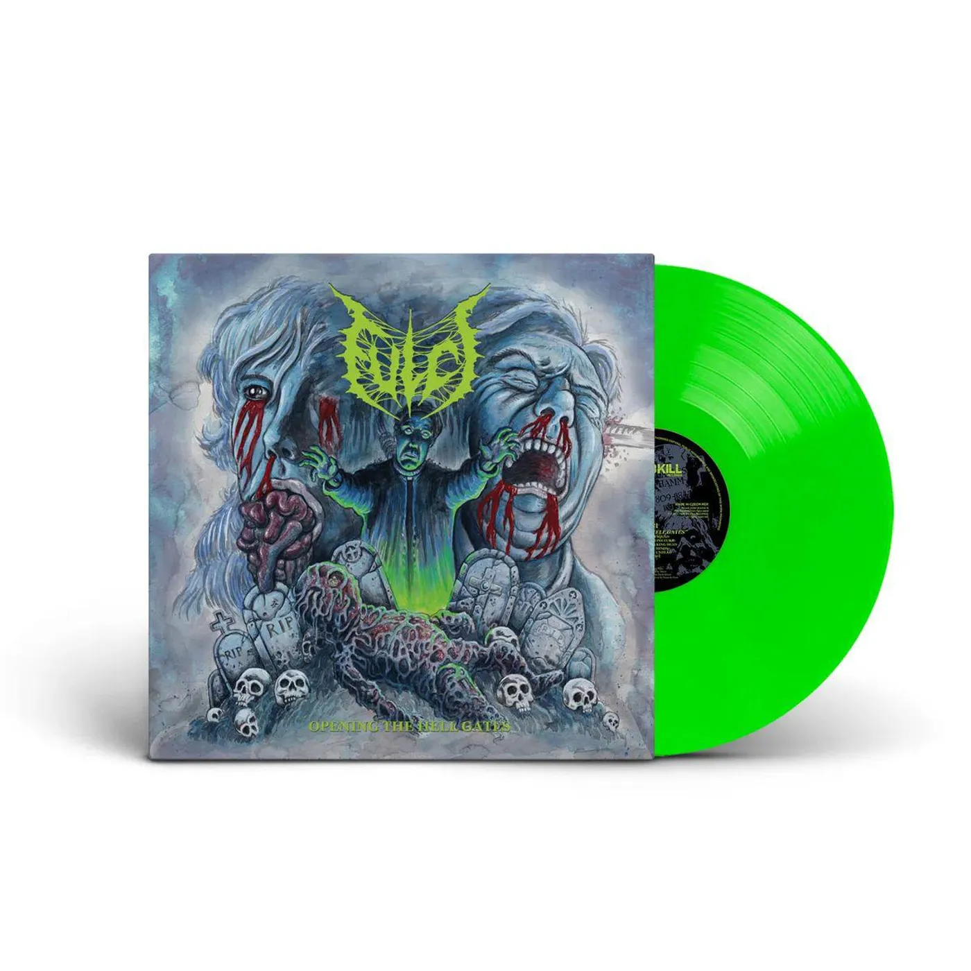 Fulci OPEN THE HELL GATES (NEON VINYL) Vinyl Record
