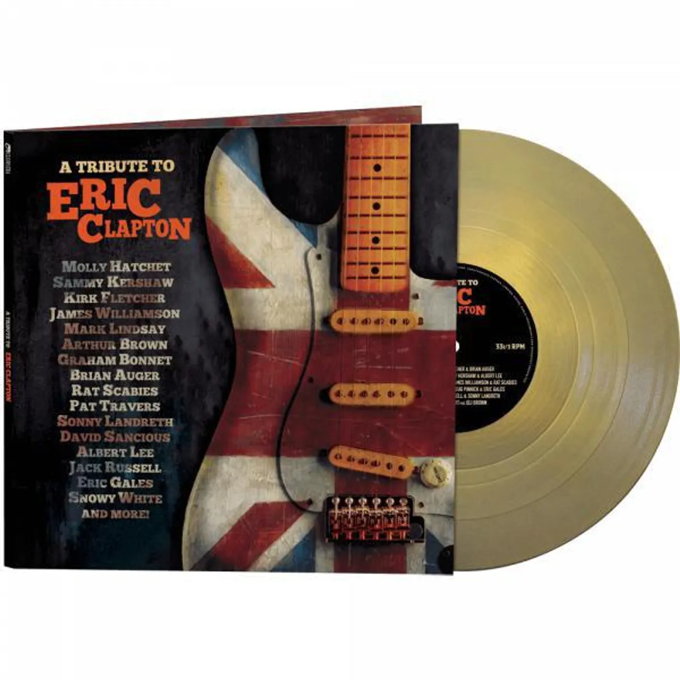Various Artists  Tribute To Eric Clapton Artists (gold vinyl)