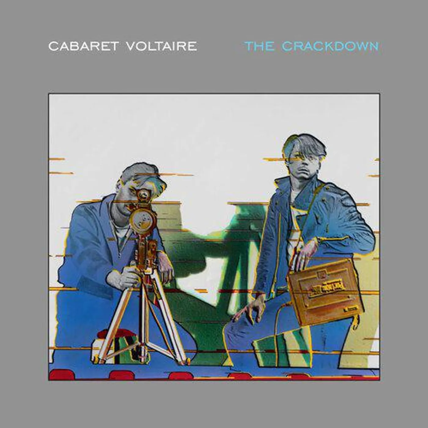 Cabaret Voltaire Crackdown (Limited Edition/Grey) Vinyl Record