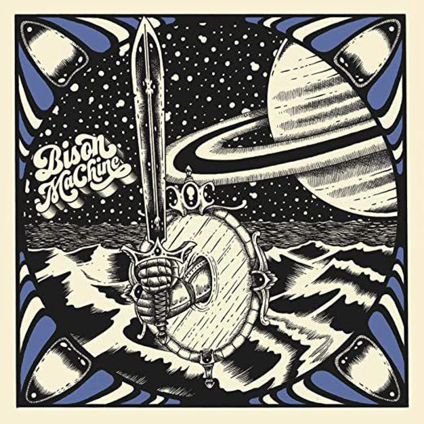 Bison Machine Seas Of Titan (white vinyl/import)