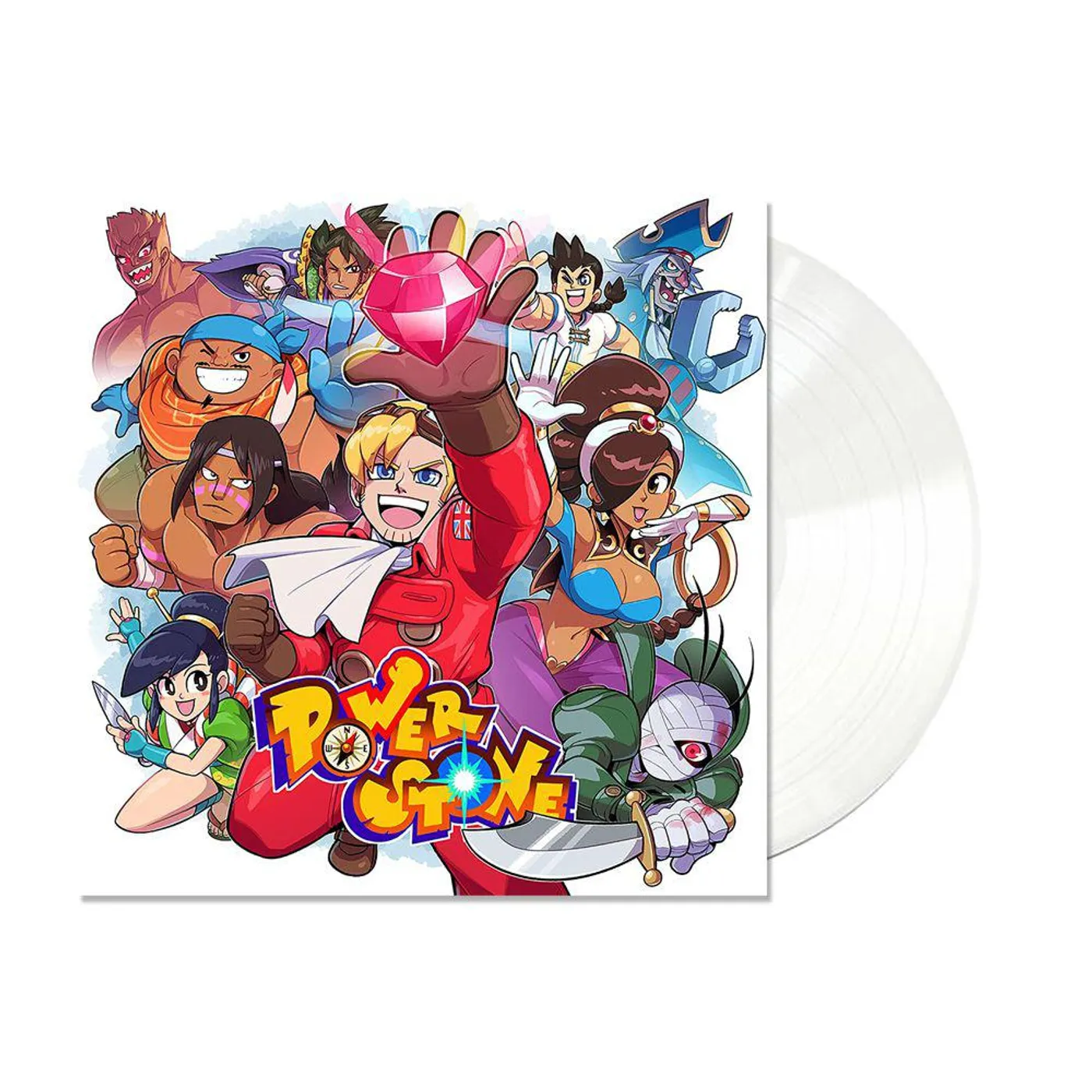 Tetsuya Shibata Power Stone Original Soundtrack (Clear) Vinyl Record