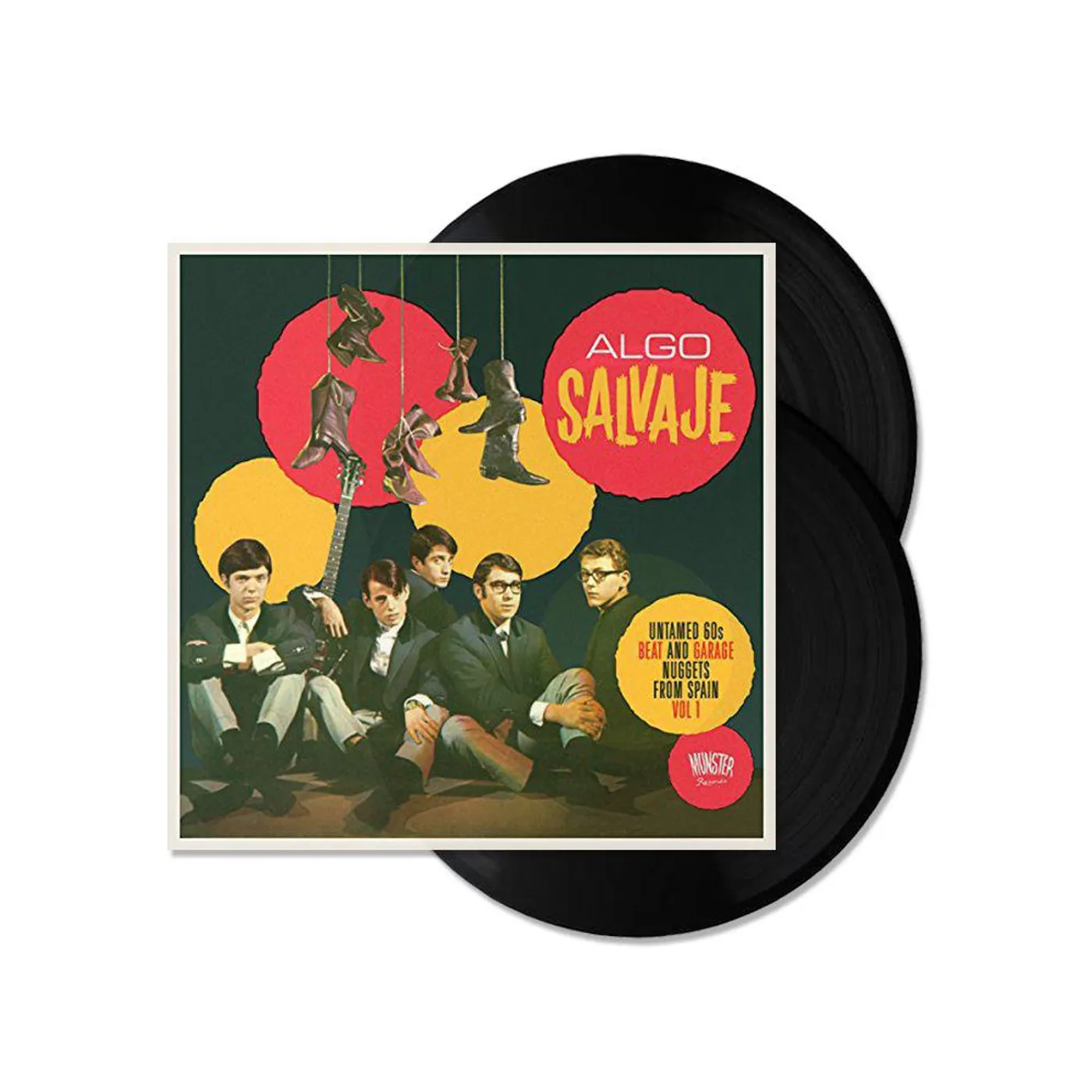 Various Artists  Algo Salvaje: Untamed 60's Beat & Garage Nuggets From Spain Vol.1 (2LP) Vinyl Record