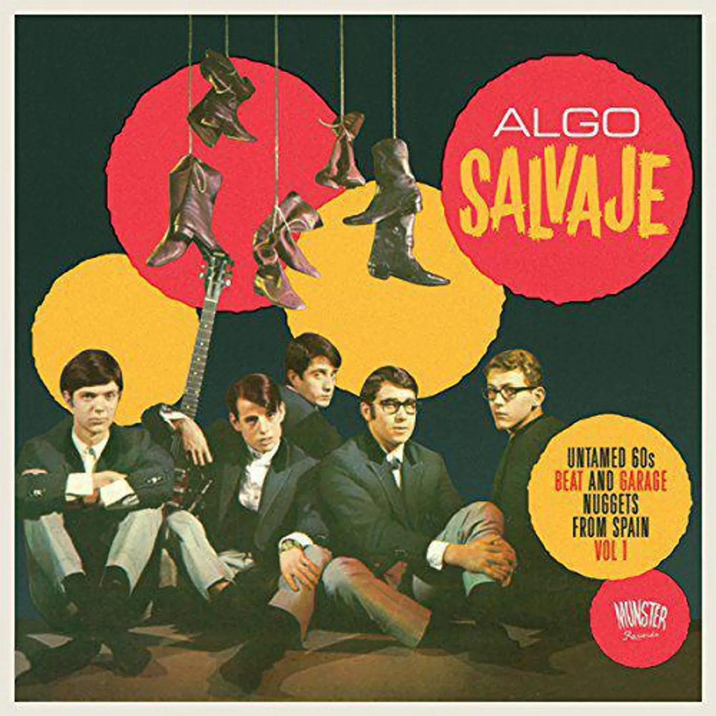 Various Artists  Algo Salvaje: Untamed 60's Beat & Garage Nuggets From Spain Vol.1 (2LP) Vinyl Record