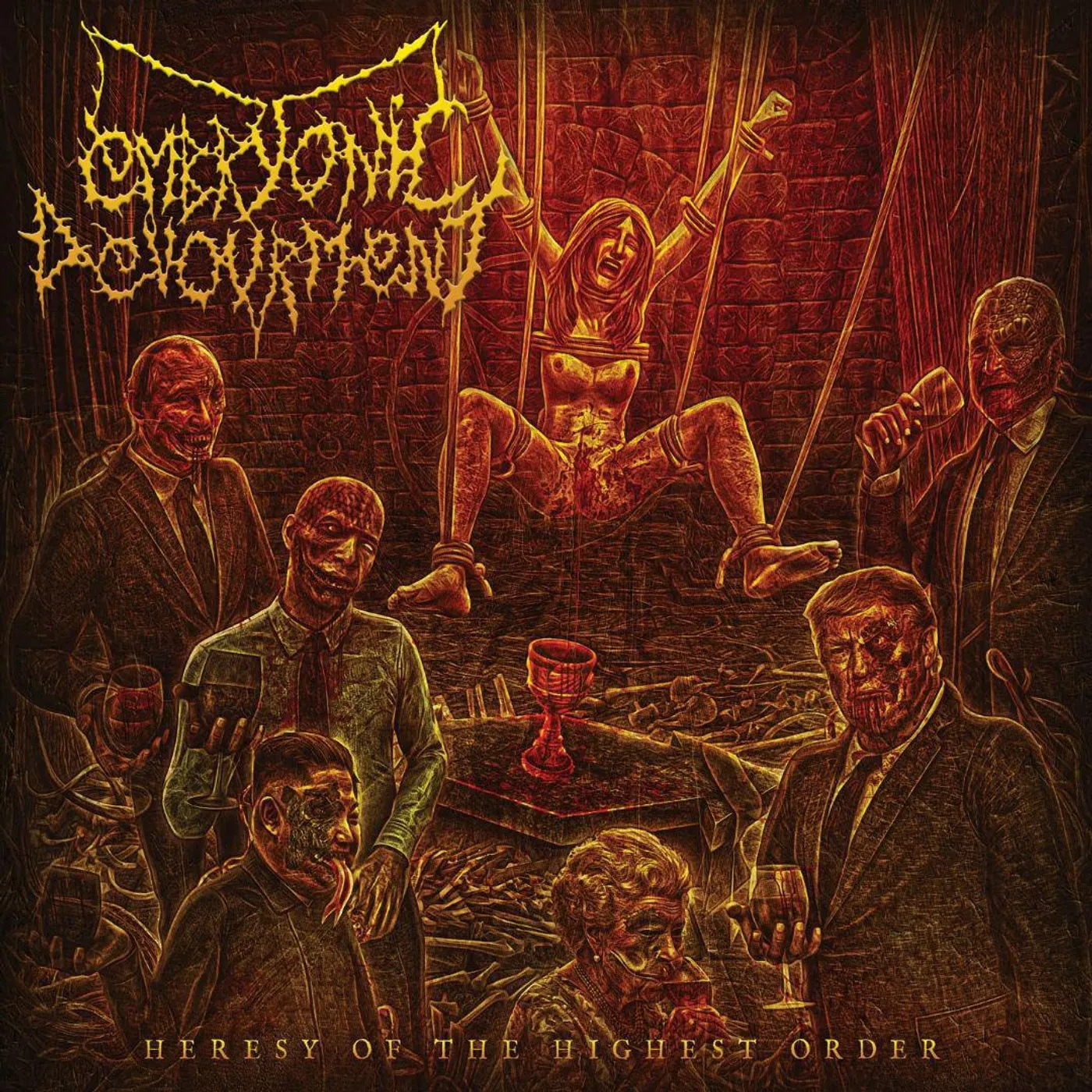 Embryonic Devourment Heresy Of The Highest Order (Vomit Splatter) Vinyl Record