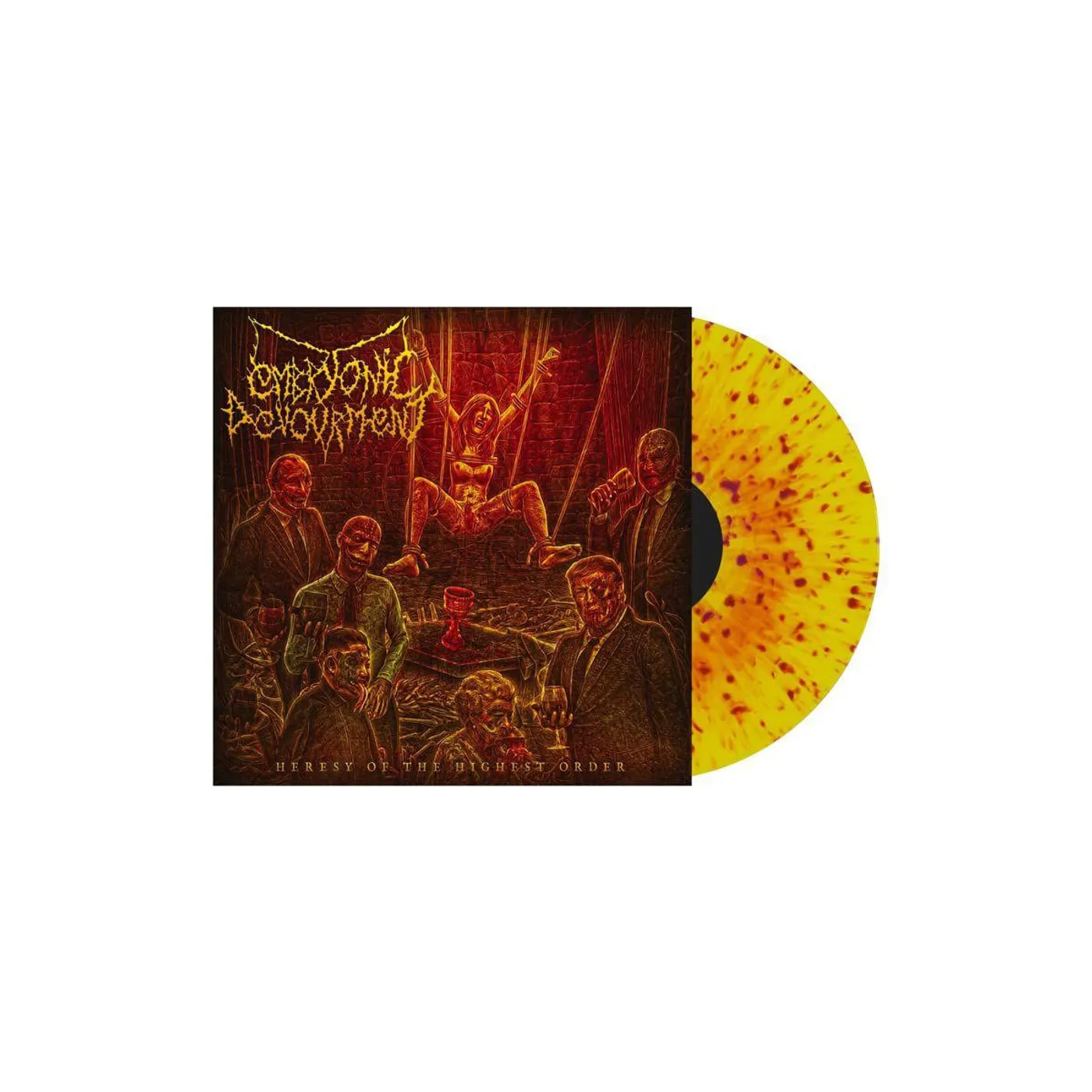 Embryonic Devourment Heresy Of The Highest Order (Vomit Splatter) Vinyl Record