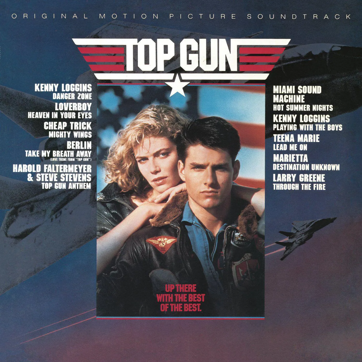 Various Artists  TOP GUN Original Soundtrack (PICTURE DISC/IMPORT) Vinyl Record