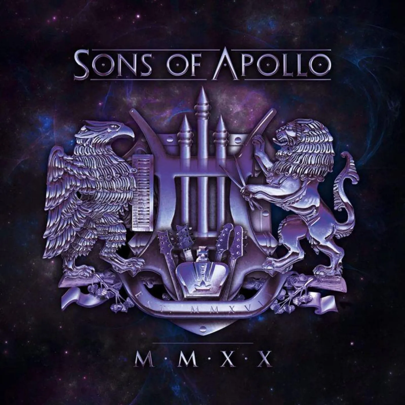 Sons Of Apollo MMXX (2LP/180g/Crystal Clear & Solid Red & Solid Blue) Vinyl Record
