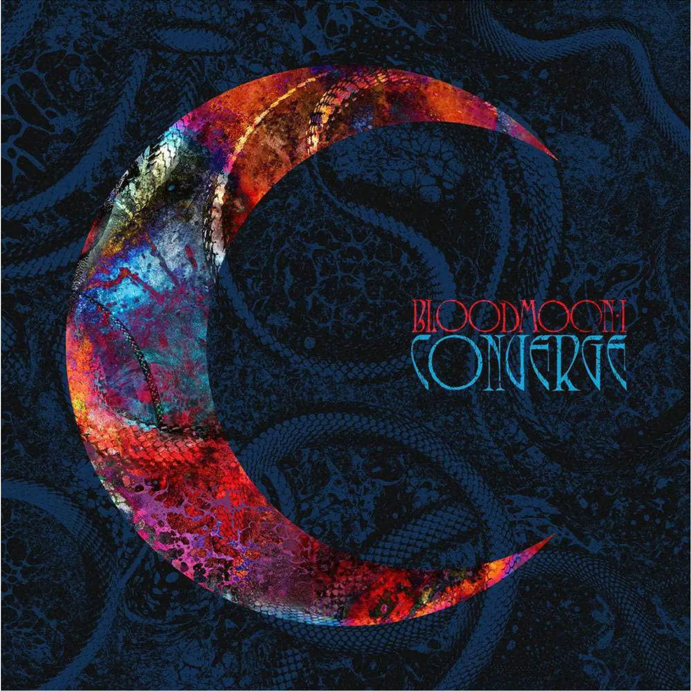Converge Bloodmoon: I (2LP/Black/Navy/Neon Purple Mix) (I) Vinyl Record