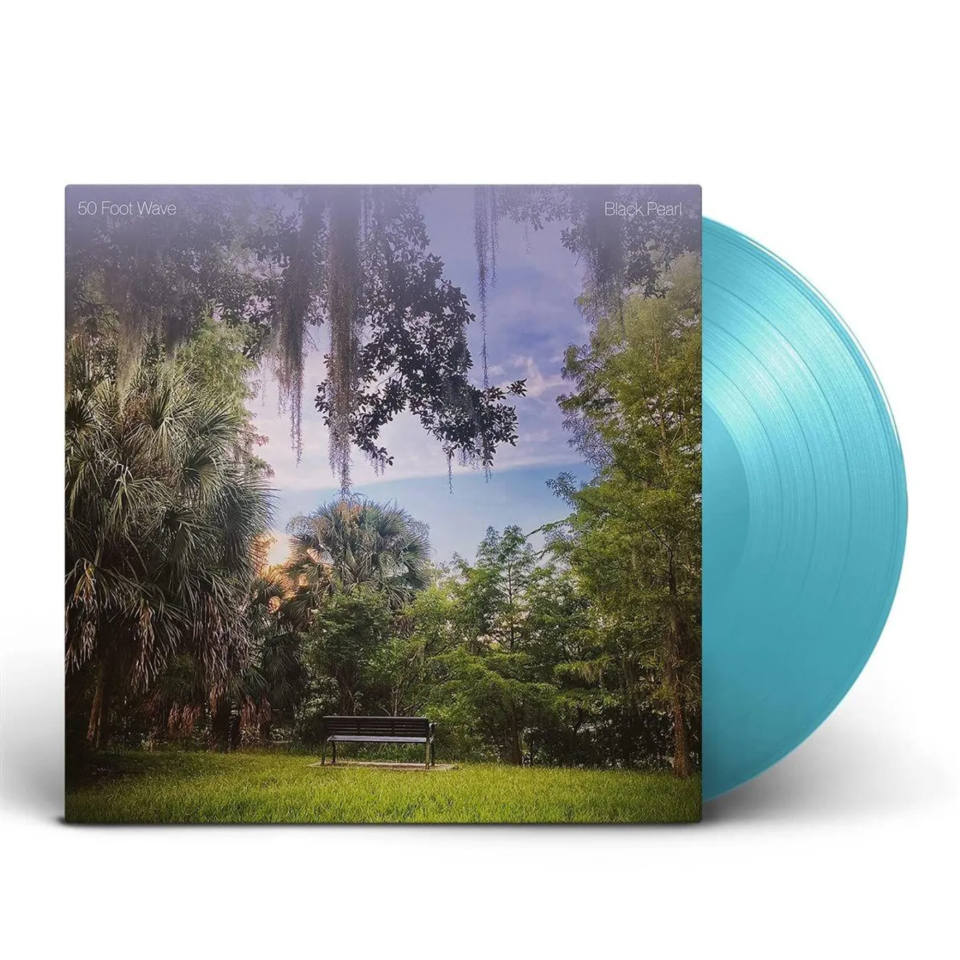 50 Foot Wave Black Pearl (Turquoise) Vinyl Record