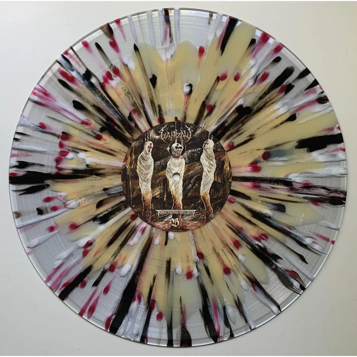 VAHRZAW Trembling Voices Of Conquered Men (Splattered) Vinyl Record