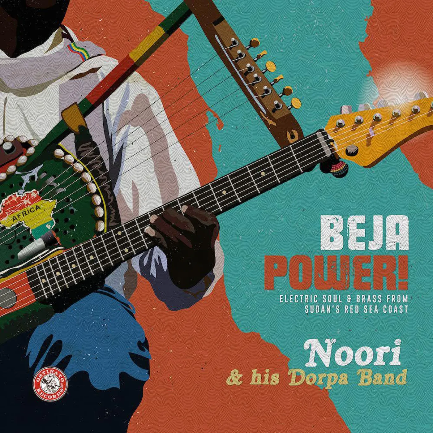 Noori & His Dorpa Band Beja Power! Electric Soul & Brass from Sudan's Red Sea Coast Vinyl Record