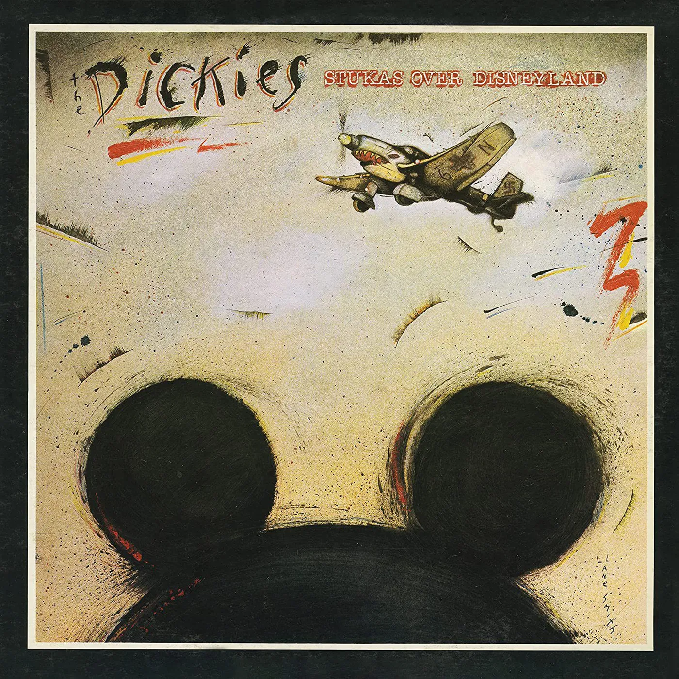 The Dickies STUKAS OVER DISNEYLAND (RED VINYL) Vinyl Record