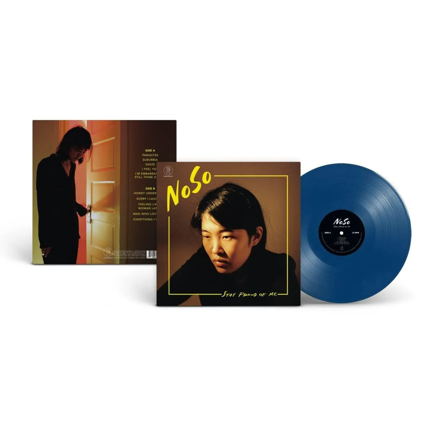 NoSo Stay Proud of Me (Opaque Blue) Vinyl Record