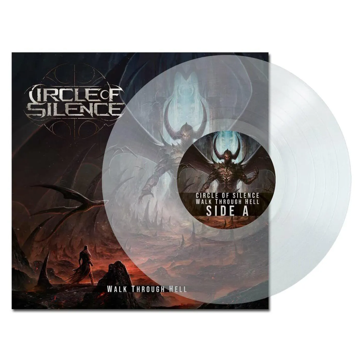 Circle Of Silence Walk Through Hell (Clear) Vinyl Record