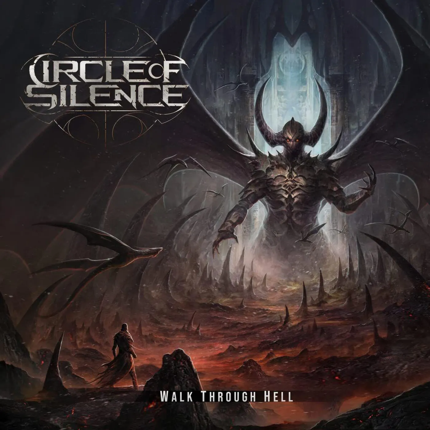 Circle Of Silence Walk Through Hell (Clear) Vinyl Record