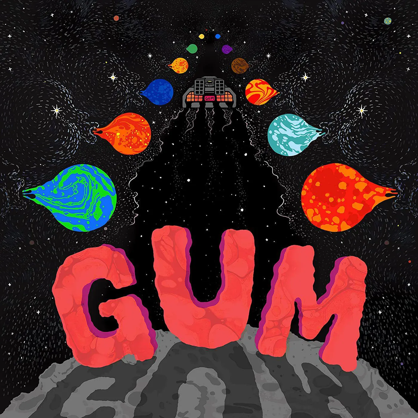 GUM Delorean Highway (180g/Matte Silver) Vinyl Record