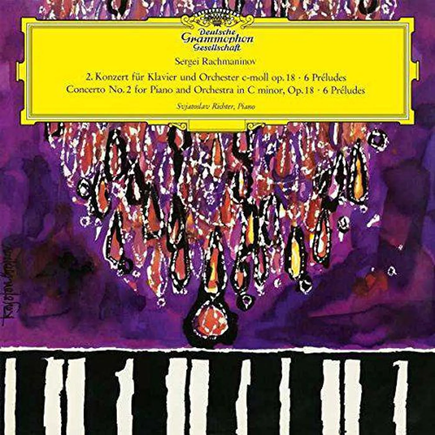 Various Artists  Piano Concerto No.2 I NC Minor, Op.18; 6 Preludes (LP) Vinyl Record