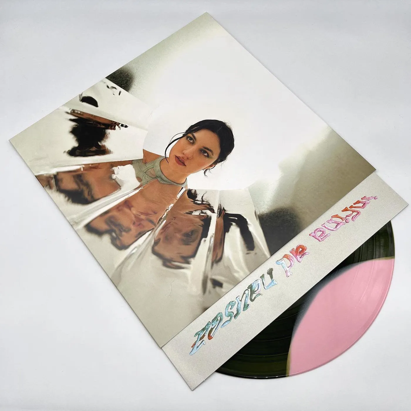 QRTR Infina Ad Nausea (Pink/Green Vinyl Record) 