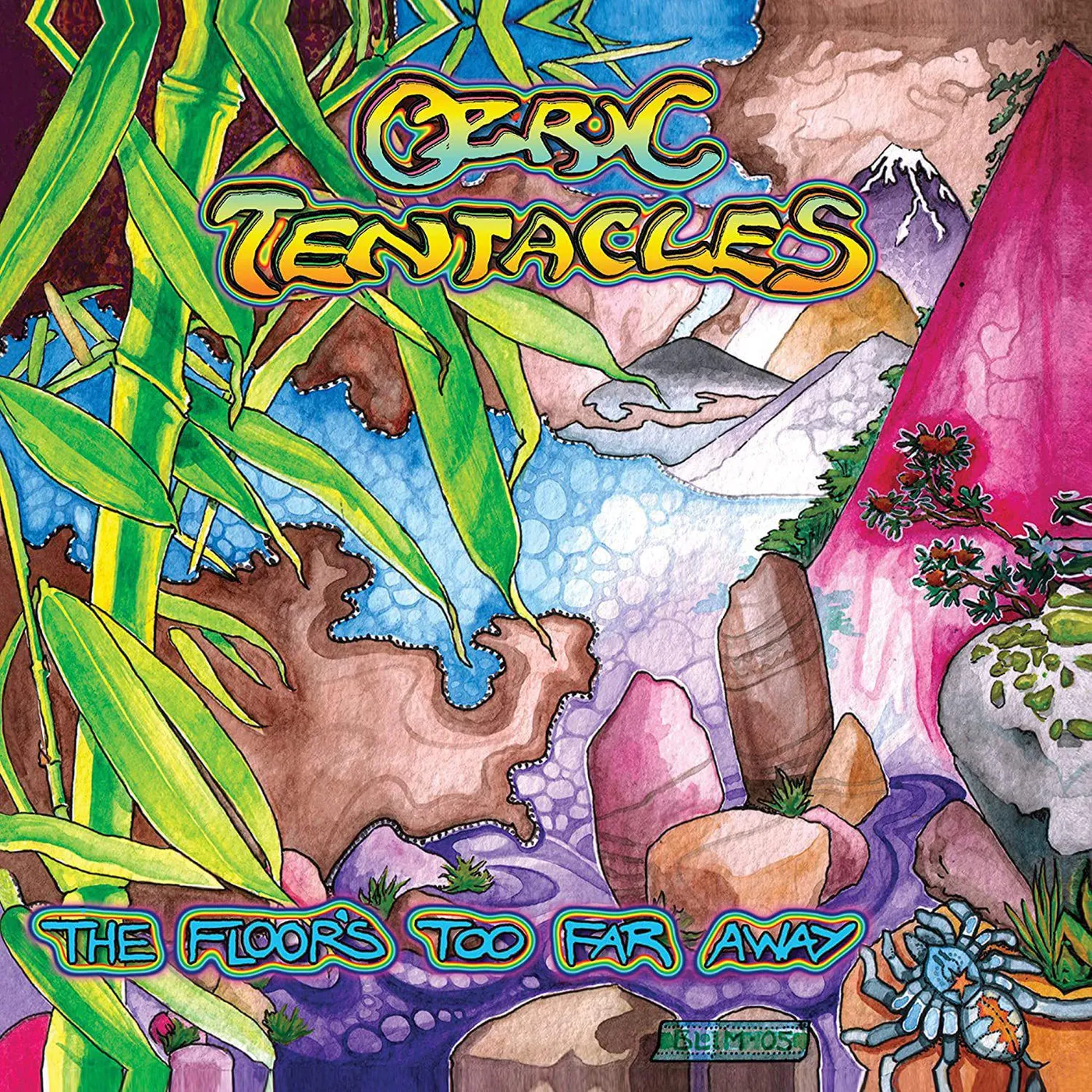Ozric Tentacles FLOOR'S TOO FAR AWAY (PURPLE/GREEN HAZE VINYL) Vinyl Record
