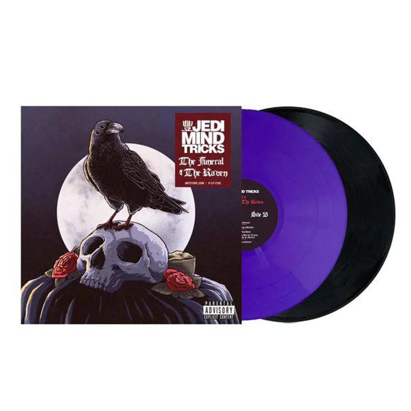 Jedi Mind Tricks Funeral & The Raven (Black & Purple Vinyl Record/2lp)