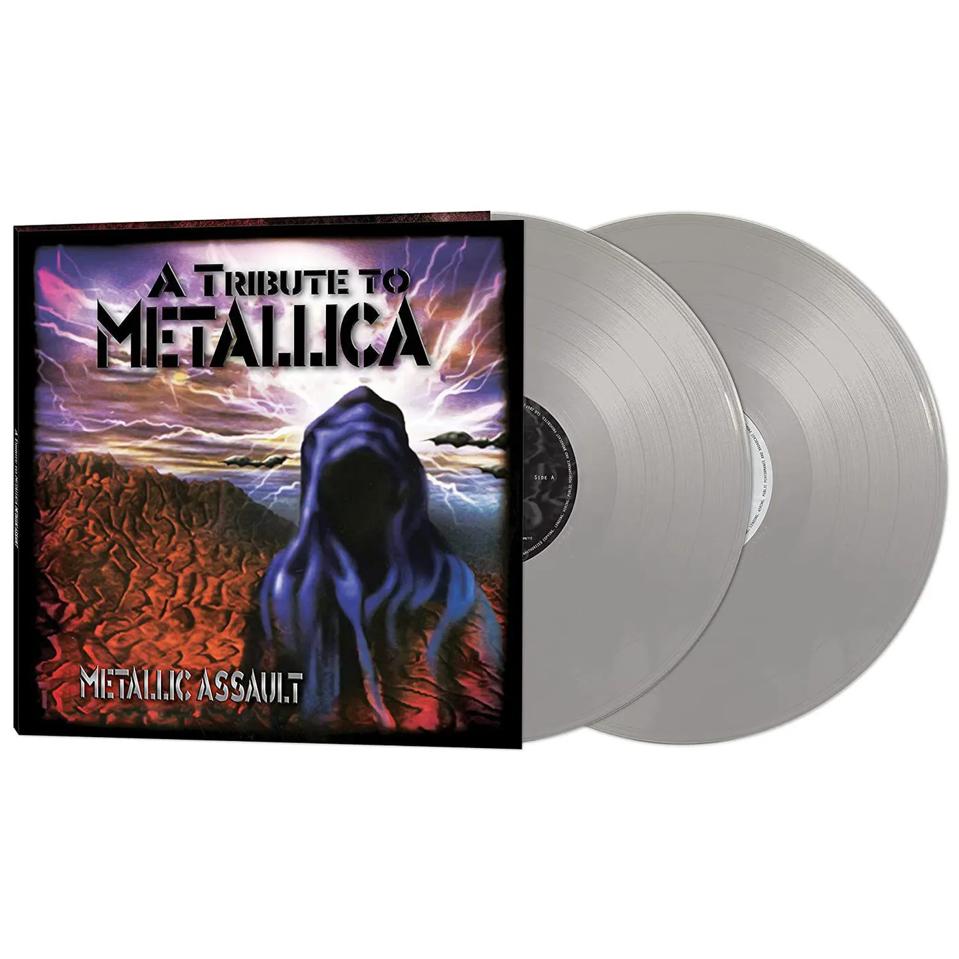 Various Artists  Metallic Assault - Tribute To Metallica (Silver) Vinyl Record