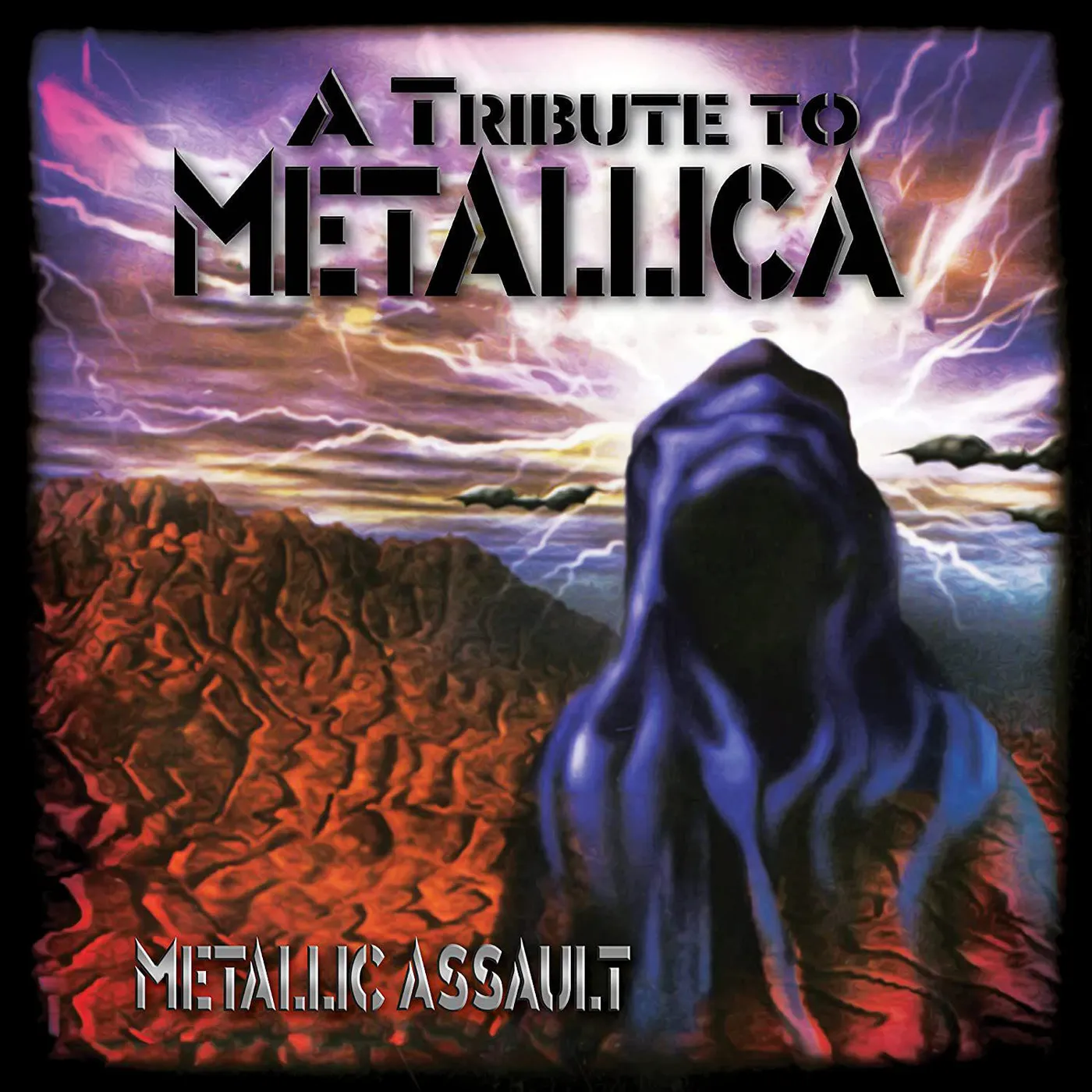 Various Artists  Metallic Assault - Tribute To Metallica (Silver) Vinyl Record