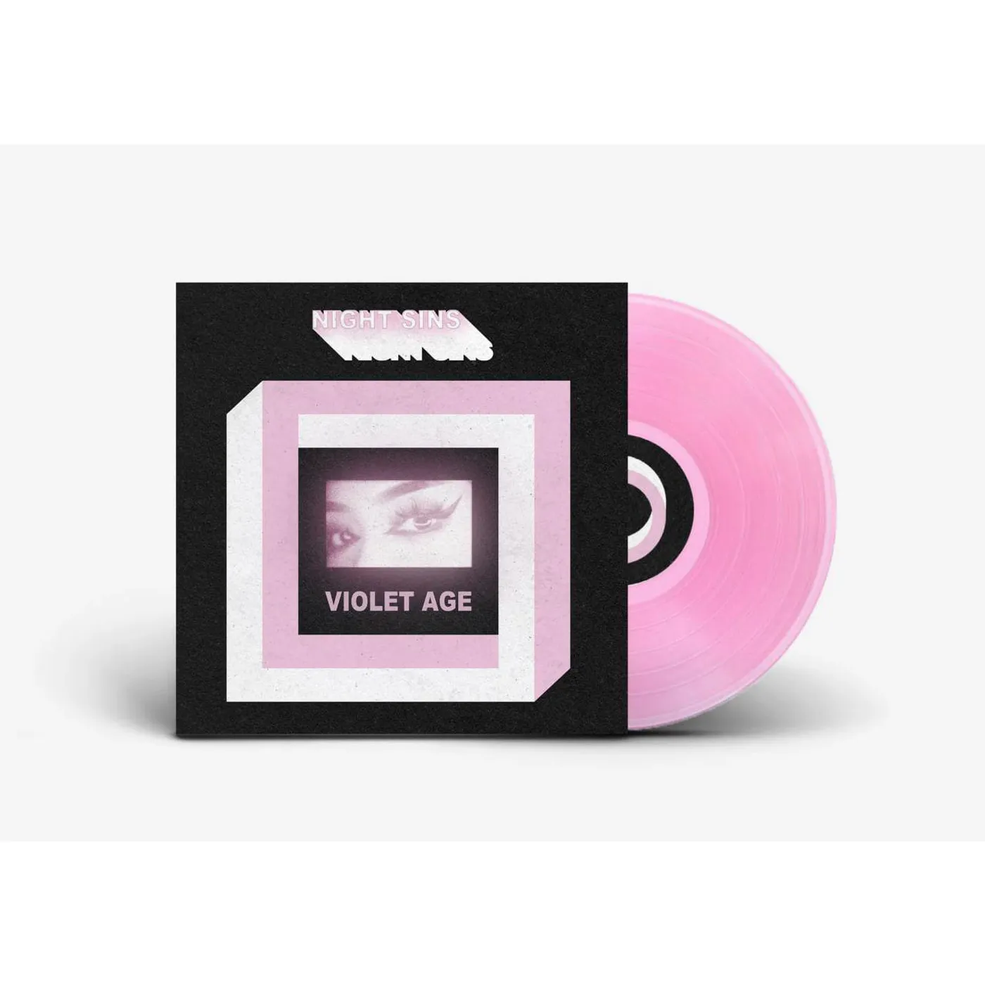 Night Sins Violet Age (Pink Vinyl Record)